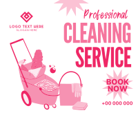 Cleaner for Hire Facebook Post