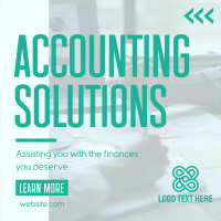 Accounting Solutions Instagram Post