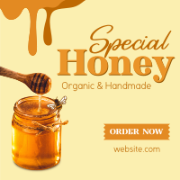 Honey Harvesting Instagram Post