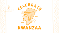 Kwanzaa African Woman Facebook Event Cover