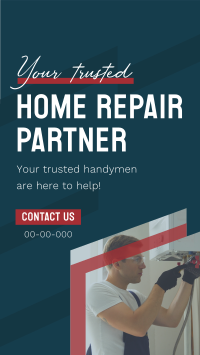 Trusted Handyman Instagram Reel Image Preview