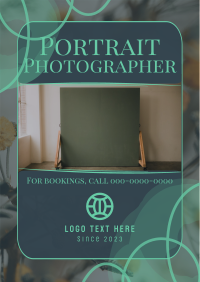 Modern Portrait Photographer Flyer