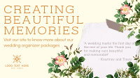 Beautiful Wedding Memories Facebook Event Cover