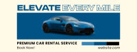 Premium Car Rental Facebook Cover