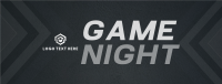 Game Night Facebook Cover
