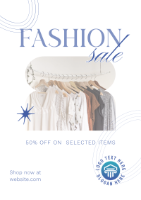 Sophisticated Fashion Sale Poster