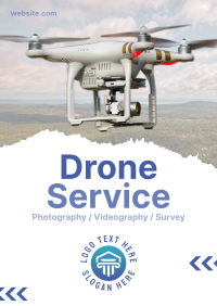 Drone Services Available Poster