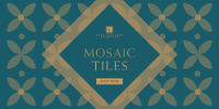 Mosaic Tiles Twitter Post