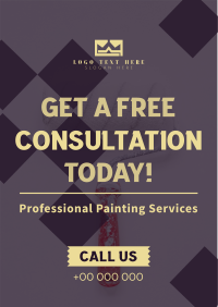 Painting Service Consultation Flyer