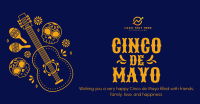 Bright and Colorful Cinco De Mayo Facebook Ad