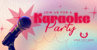 Karaoke Party Facebook Ad