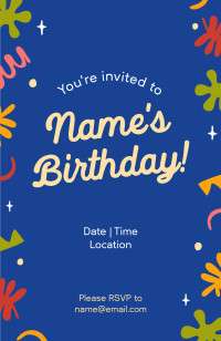 Birthday Invitation example 4