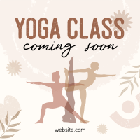 Yoga Class Coming Soon Linkedin Post