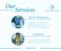 Services for Business Facebook Post