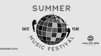 Summer Disco Music Facebook Event Cover