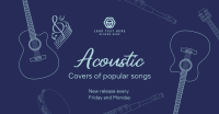 Acoustic Music Covers Facebook Ad Design