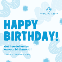 Birthday Delivery Deals Instagram Post