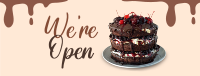 Black Forest Cake Facebook Cover Image Preview