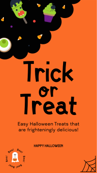 Halloween Recipe Ideas Facebook Story