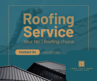 Roofing Service Facebook Post