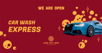 Car Wash Opening Facebook Ad