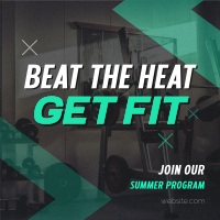 Summer Fitness Program Instagram Post