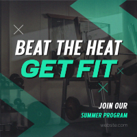 Summer Fitness Program Instagram Post Image Preview