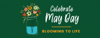 May Day Spring Facebook Cover Image Preview