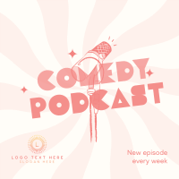 Comedy Podcast Linkedin Post