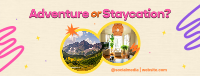 Staycation Weekend Facebook Cover Image Preview