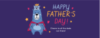 Best Papa Bear Facebook Cover Design