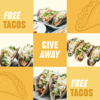 Tacos Giveaway Linkedin Post Design