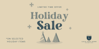 Holiday Countdown Sale Twitter Post