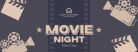 Movie Marathon Night Facebook Cover