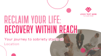 Peaceful Sobriety Support Group Animation