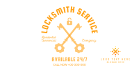 Vintage Locksmith Facebook Ad