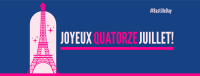 Quatorze Juillet Facebook Cover Image Preview