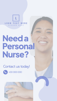 Hiring Personal Nurse Facebook Story