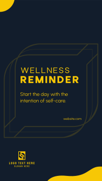 Wellness Self Reminder Facebook Story