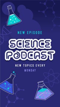 Science Education Podcast Facebook Story