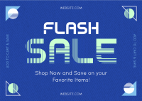 Flash Sale Agnostic Postcard