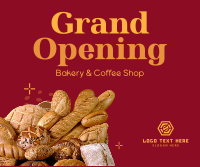 Bakery Opening Notice Facebook Post