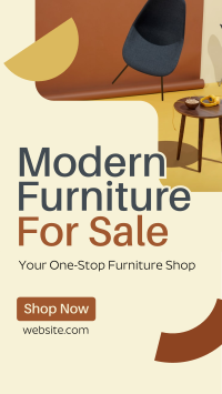 Modern Furniture Store Facebook Story