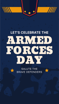 Armed Forces Day Greetings TikTok Video