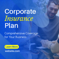 Corporate Insurance Plan Instagram Profile Picture Image Preview