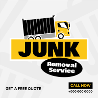 Junk Removal Stickers Instagram Post