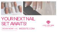 Minimalist Nail Salon Animation Image Preview