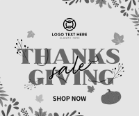 Thanksgiving Autumn Sale Facebook Post