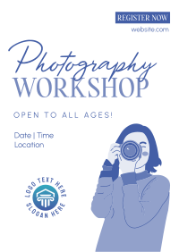 Photography Workshop for All Flyer