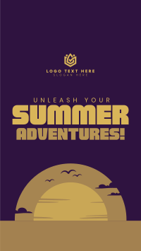 Minimalist Summer Adventure YouTube Short